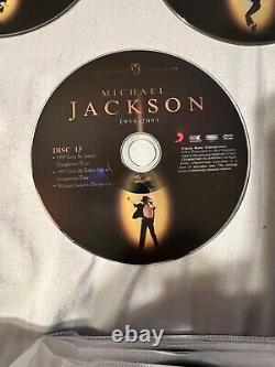 Michael Jackson The Ultimate Collection DVD Set Case Collectable Très Rare