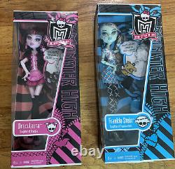 Monster High Killer Style Frankie Stein & Draculaura Très Rare Set 2011 Nouveau