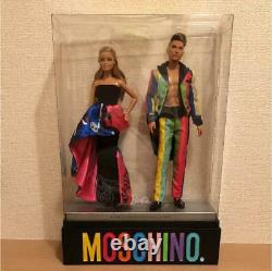 Moschino Or Étiquette Barbie & Ken Poupées Coffret Cadeau Mattel 2016 Très Rare Nouveau
