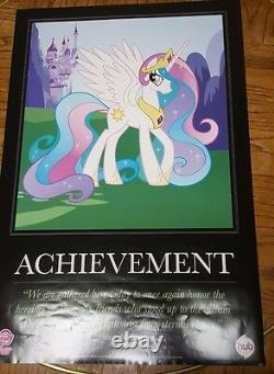 My Little Pony San Diego Comic Con 2011 Motivational Posters Set Of 8 Very Rare