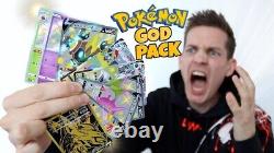Mystère du Dieu Pokémon 9 Mystère Paquets Personnalisés Scellés