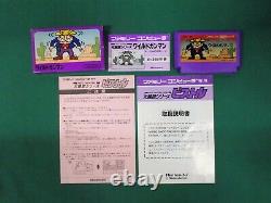 Nes Wild Gunman + Light Gun Zapper Set Très Rare. Jeu De Famicom Japon. 65685