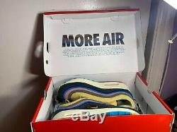 Nike Air Max 1/97 Sean Wotherspoon Lacets Supplémentaires Set Ds Hommes Taille 6.5 (très Rare)