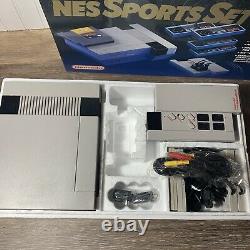 Original Vintage Nintendo Nes Sports Set Boxed Cib Très Rare État Testé