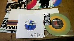 Paul Weller, The Jam, Boîte De 7s, 7 X Coffret Vinyle, Ensemble Très Rare, Near Mint