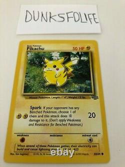 Pikachu Pokemon Card Jungle Set 60/64 Très Rare À Voir