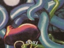Pokémon Cartes Base Set Tangela Donut Ink Hickey Misprint 1999 Très Rare Lp Wotc