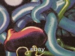 Pokémon Cartes Base Set Tangela Donut Ink Hickey Misprint 1999 Très Rare Lp Wotc