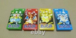 Pokemon Cartes De Jeu De Poker Carte Pikachu Très Rare Nintendo 6set Scellé