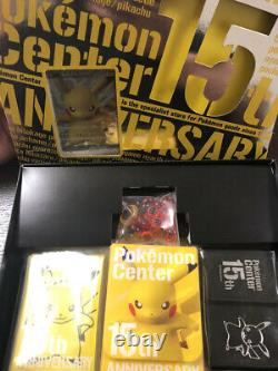 Pokemon Center 15th Anniversary Card Premium Set Pikachu 229/bw-p 2013 Très Rare