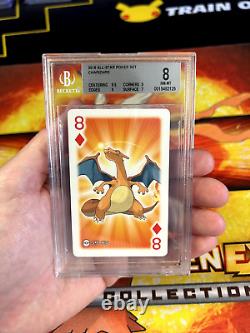 Pokemon Charizard All Star Playing 2016 Card Set Bgs 8 Très Rare! Pop Inférieur