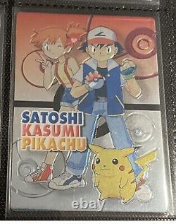 Pokemon Meiji Promo Cards-complete Set! Très Rare. Menthe Holos Très Embossée