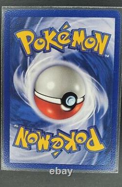 Poliwhirl Grey Stamp Pokemon Card 1ère Édition Sans Ombre Très Rare 1999