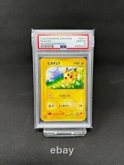 Psa 10 Pikachu McDonald's Promo 021/P 2002 Set Pokemon Japonais Très Rare