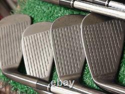 Rare Very Nice Tour Issue Adams Idea Black Mb2 Irons Set 3-pw Tour Issue X-100 X