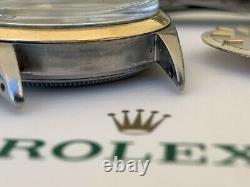 Rolex Date Juste Original Case Cadran Fantôme Main Ensemble 1600 Bracelet Très Rare