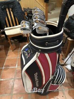 Ryder Cup Set Golf Edition Limitée Iron 3-sw Et Tour Bag Très Rare