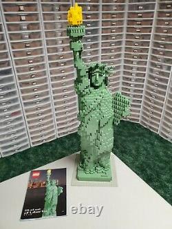 Sculptures Lego 3450 Statue De La Liberté 100% Complete Très Rare