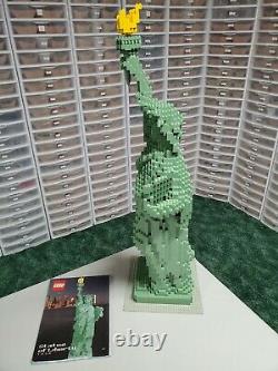 Sculptures Lego 3450 Statue De La Liberté 100% Complete Très Rare