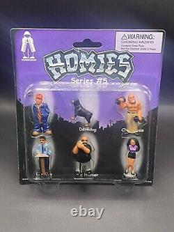 Série Homies 2002, ensemble de présentation de cartes avec 24 figurines diorama 132 très rares