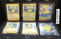Série Très Rare De Cartes Pikachu, Série De 8 (nm/m)