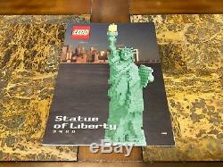 Statue De La Liberté Lego 3450 Sculptures 100% Complet Très Rare