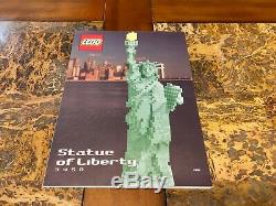 Statue De La Liberté Lego 3450 Sculptures 100% Complet Très Rare