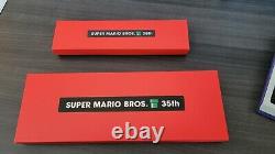 Super Mario Bros. 35th Anniversary Pin Sets (set 1 & 2) Very Rare