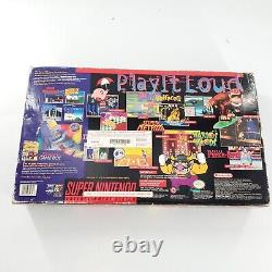 Super Nintendo Super Nes Super Game Boy Set Très Rare Complet En Boîte Testée