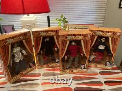 TRES RARE Ensemble de 4 Marionnettes N Sync Par Living Toyz-édition de collection