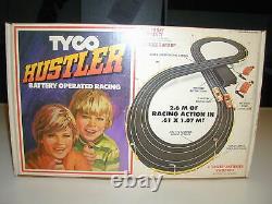 Tout Neuf! Mib! Non Ouvert! Très Rare 1978 Huster Slot Car Track Set Tyco & Afx