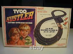 Tout Neuf! Mib! Non Ouvert! Très Rare 1978 Huster Slot Car Track Set Tyco & Afx