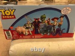 Toy Story Disney Store Pixar Deluxe Action Figure Set Stretch Trixie Très Rare