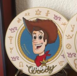Toy Story Roundup Woody Jessie Coaster Tres Rare Lot De 4 Mis Set Disney Marchandises