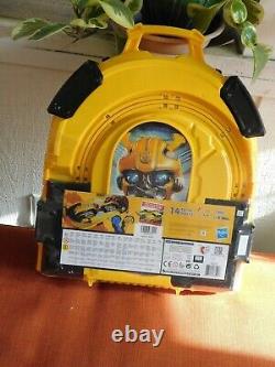 Transformers Voiture De Course Ensemble Dans Le Boîtier Pliant Bumblebee Rare Très Rare Maintenant
