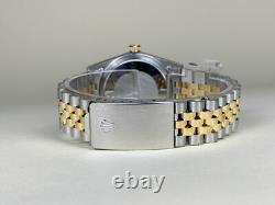 Très Rare 1983 Rolex Oyster Perpetual Datejust Patina Montre 16013 En Full Set