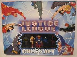 Très Rare 2004 Pressman DC Comics Ligue Série Animée Justice Jeu D'échecs