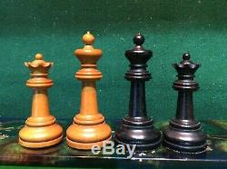 Très Rare Antique Chess Set Par Bcc Stroud
