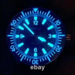 Très Rare Borealis Estoril 300 V1 Blue Dial Automatic Divers Watch Box Set