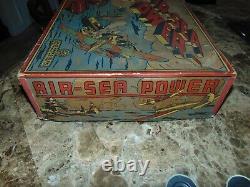 Très Rare Boxed Marx Original Air-sea Power Set