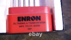 Tres Rare! Enron Drivers Award 1987 Srew Driver Set In Original Box