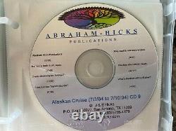 Très Rare / Grand État D'abord Abraham Hicks Cruise! Ensemble De 11 CD De L'alaska 2004