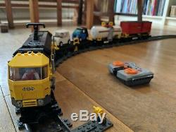 Très Rare Lego City Motorisé Cargo Train 100% Complet 7939 Avec La Boîte Vgc