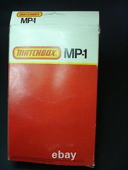 Très Rare Matchbox Superfast Mp-1 Set -complete Unpunched Box