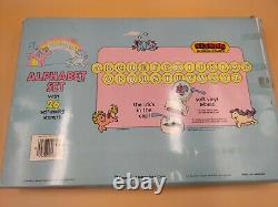 Très Rare Mon Petit Poney Stampos Alphabet Ensemble Complet 26 Avec Boîte 1984 Hasbro