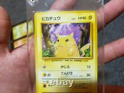 Très Rare Original Japonais Pikachu Numéro 25 Ensemble De Base Pokemon Card Free Ship