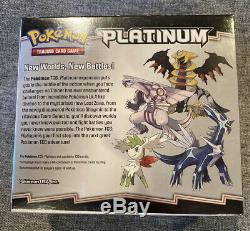 Très Rare Pokemon Platinum Base Set Booster Box Scellé En Usine