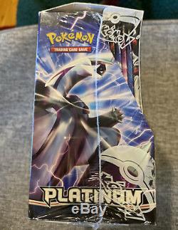 Très Rare Pokemon Platinum Base Set Booster Box Scellé En Usine