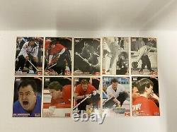 Très Rare Premier Edition Cartes De Curling Collectors Set Ice Hot International