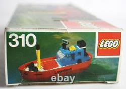 Très Rare Vintage 1973 Lego 310 Legoland Bateau Nouveau Incomplet